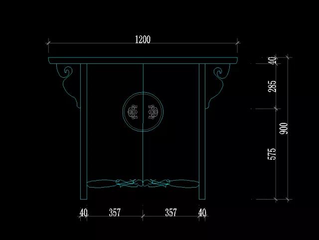 CAD怎么繪制中式家具平面圖？