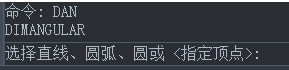 CAD如何標注315°的角？