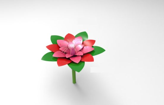 CAD如何設(shè)計花？